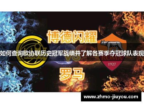 如何查询欧协联历史冠军战绩并了解各赛季夺冠球队表现