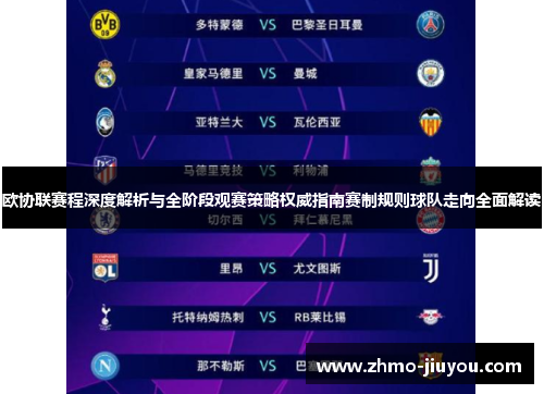 欧协联赛程深度解析与全阶段观赛策略权威指南赛制规则球队走向全面解读 欧协联赛程深度解析与全阶段观赛策略权威指南赛制规则球队走向全面解读